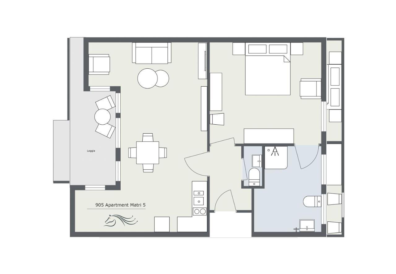Apartmenthaus Matri By Pferd Auf Wolke Wald am Arlberg Luaran gambar